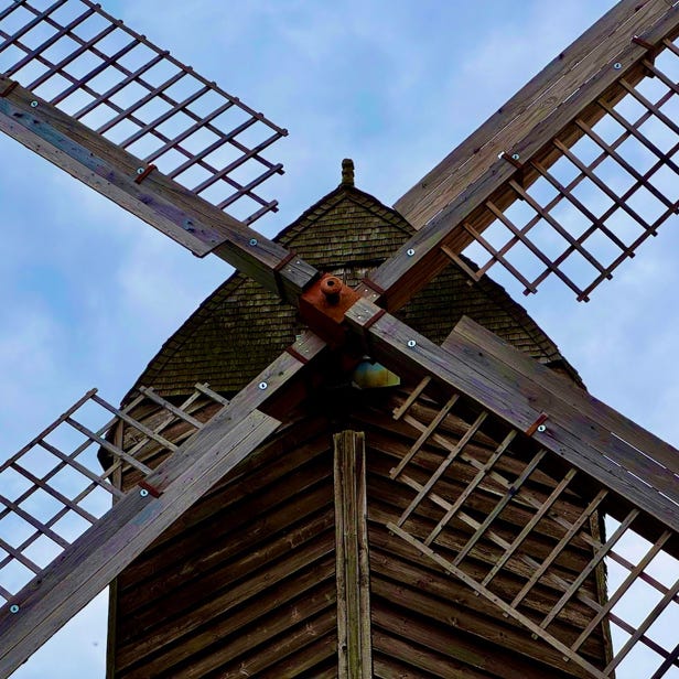 Mühle auf dem Museumsgelände